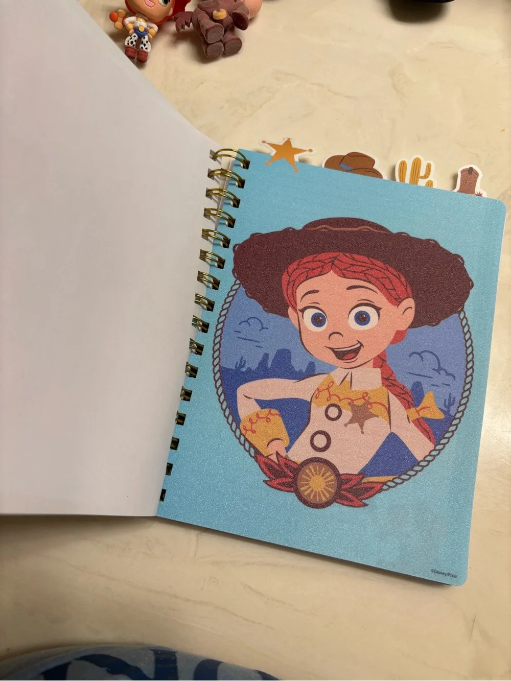 Blue 'Saddle Up' Journal set of three items 1-Notebook 2-Jessie 3- El caballo